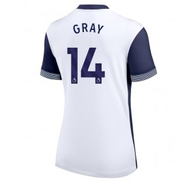 Tottenham Hotspur Archie Gray #14 Hemmakläder Dam 2024-25 Kortärmad